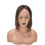 Brown Highlight Bob Lace Front