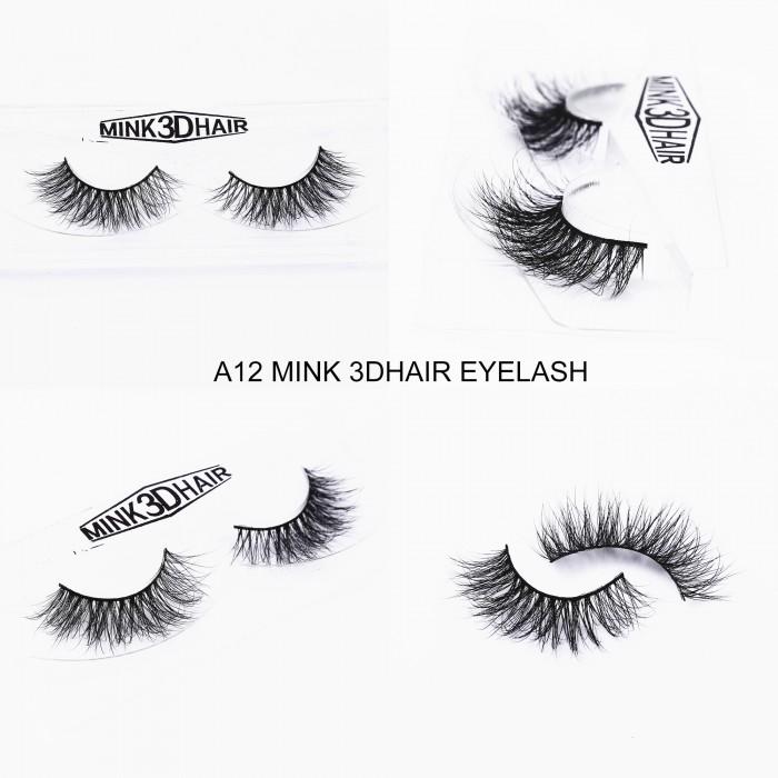 A12 3D Mink Eye Lashes